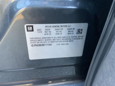 2013 Chevrolet Cruze LS