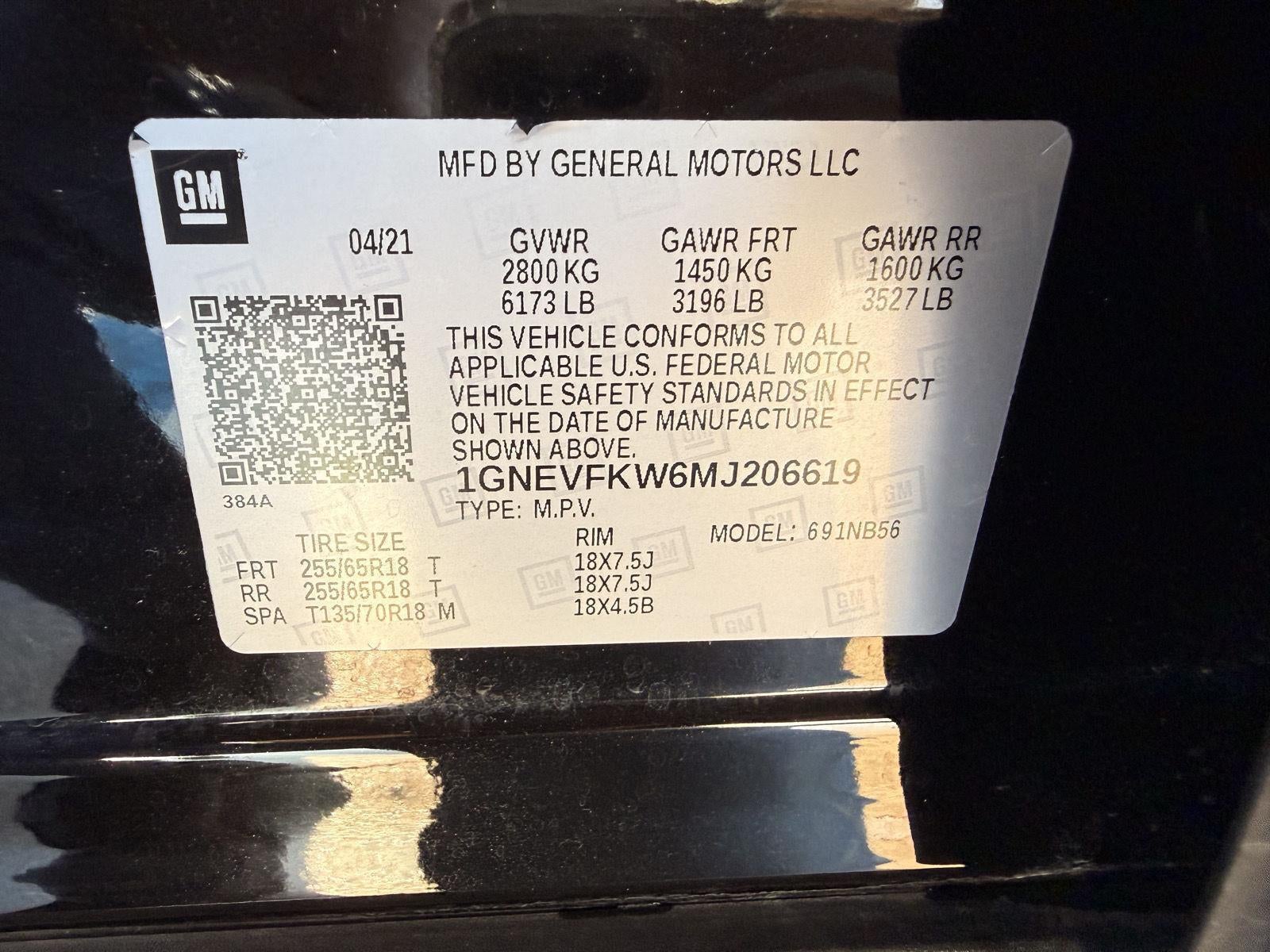 2021 Chevrolet Traverse LS