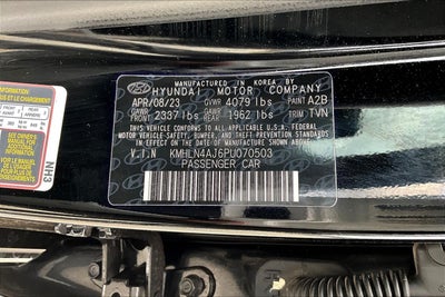 2023 Hyundai Elantra Hybrid Limited
