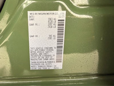 2025 Nissan Altima SR