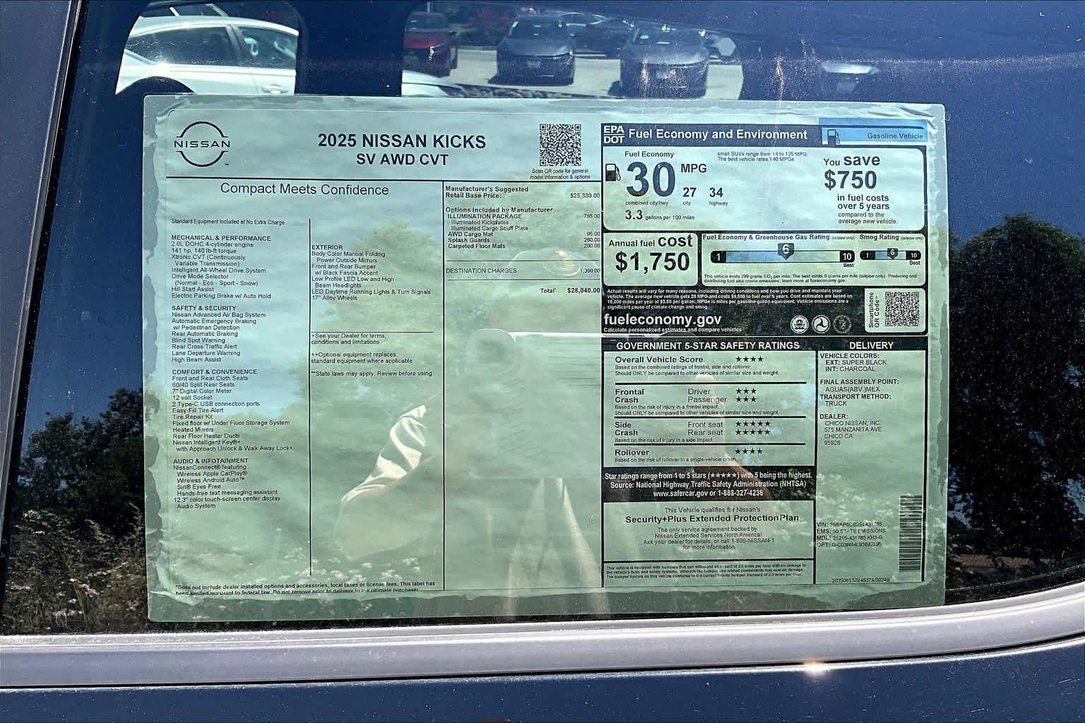 2025 Nissan Kicks SV