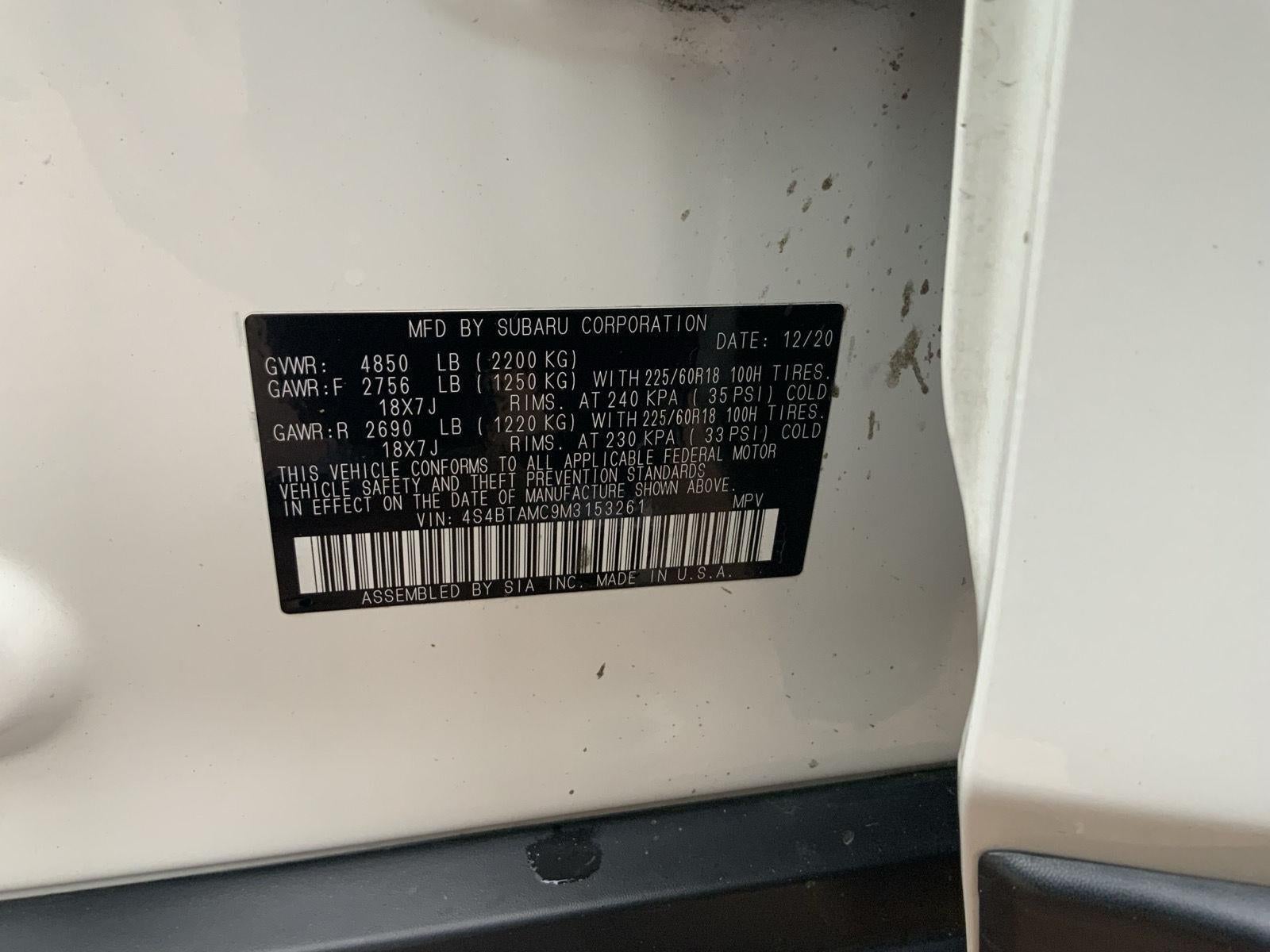 2021 Subaru Outback Limited