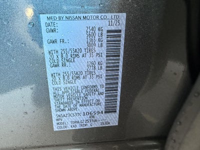 2026 Nissan Murano SL