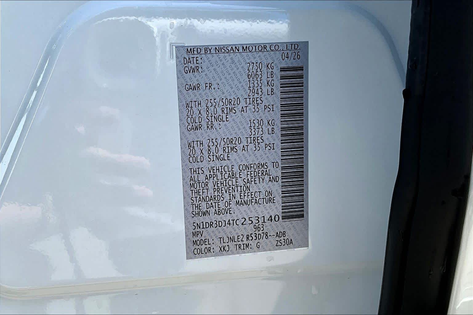 2026 Nissan Pathfinder Platinum