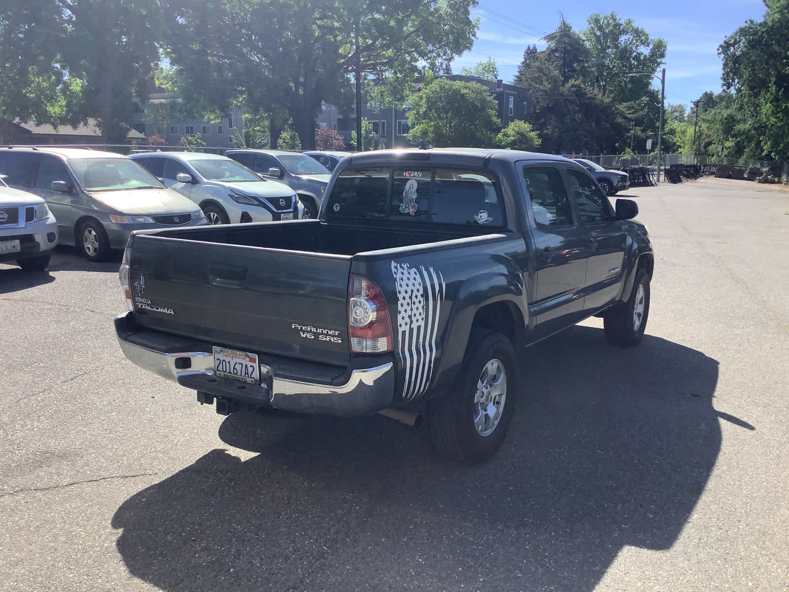 Used 2015 Toyota Tacoma PreRunner with VIN 5TFJU4GN6FX076226 for sale in Chico, CA
