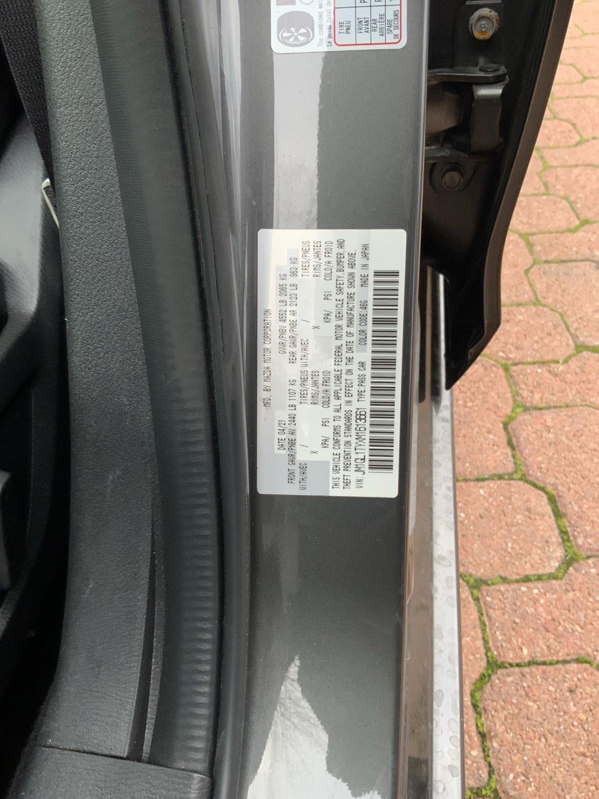 2021 Mazda Mazda6 Grand Touring