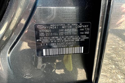 2026 Hyundai Sonata SEL Sport