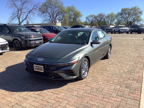 2026 Hyundai Elantra Hybrid Blue