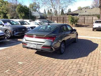 2026 Hyundai Elantra Hybrid Blue