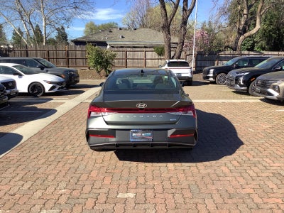2026 Hyundai Elantra Hybrid Blue