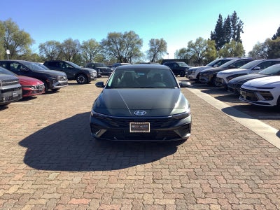 2026 Hyundai Elantra Hybrid Blue