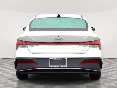 2026 Hyundai Elantra Hybrid Blue