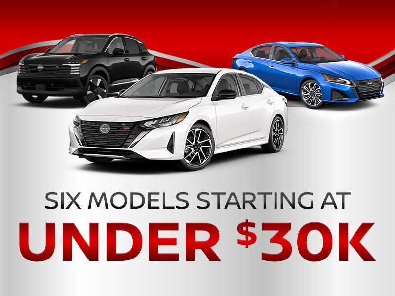 SIX MODELS STARTING AT