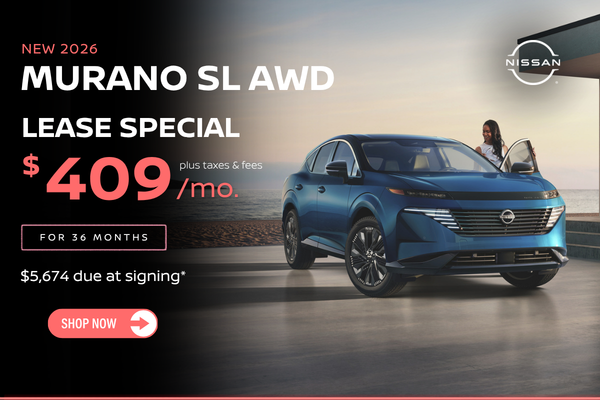 June 2026 Murano Lease Special $409/mo