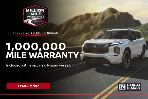 Million Mile Warranty at Chico Nissan