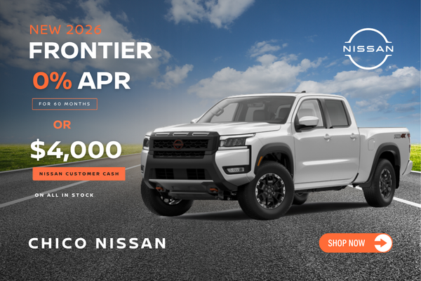 2026 Nissan Frontier 0% APR Special