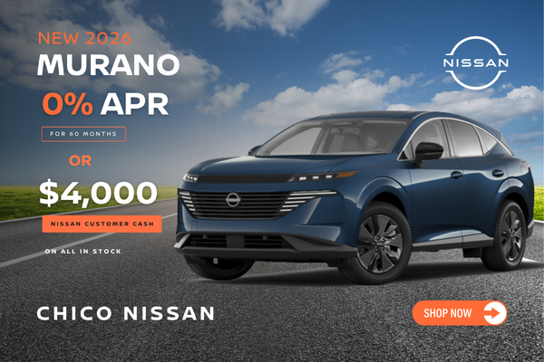 2026 Nissan Murano 0% APR Special