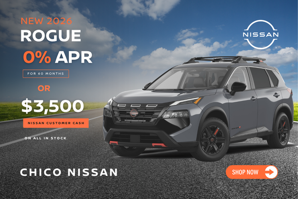 2026 Rogue 0% APR Special