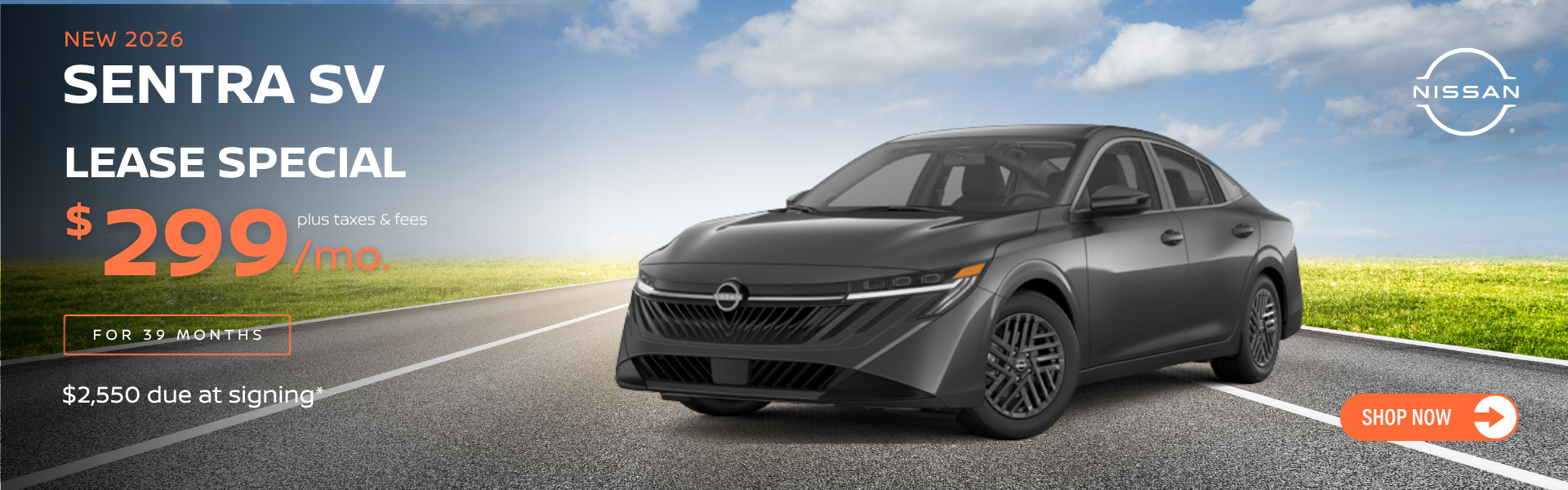 May 2026 Sentra Lease Special
