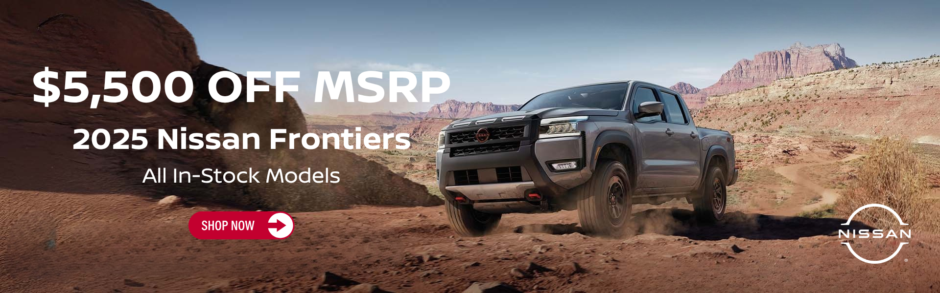 2025 Nissan Frontier $5500 off MSRP Chico Nissan